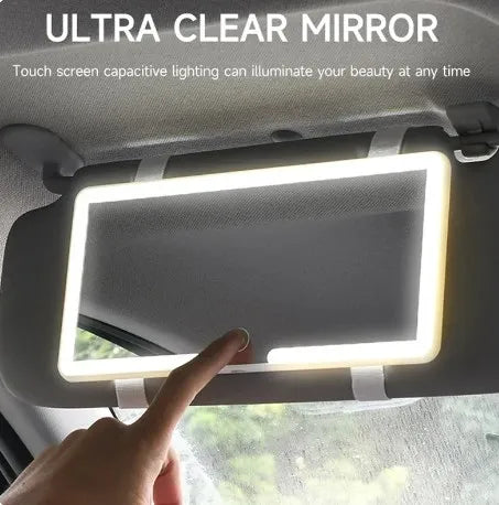 Car LED Makeup Mirror